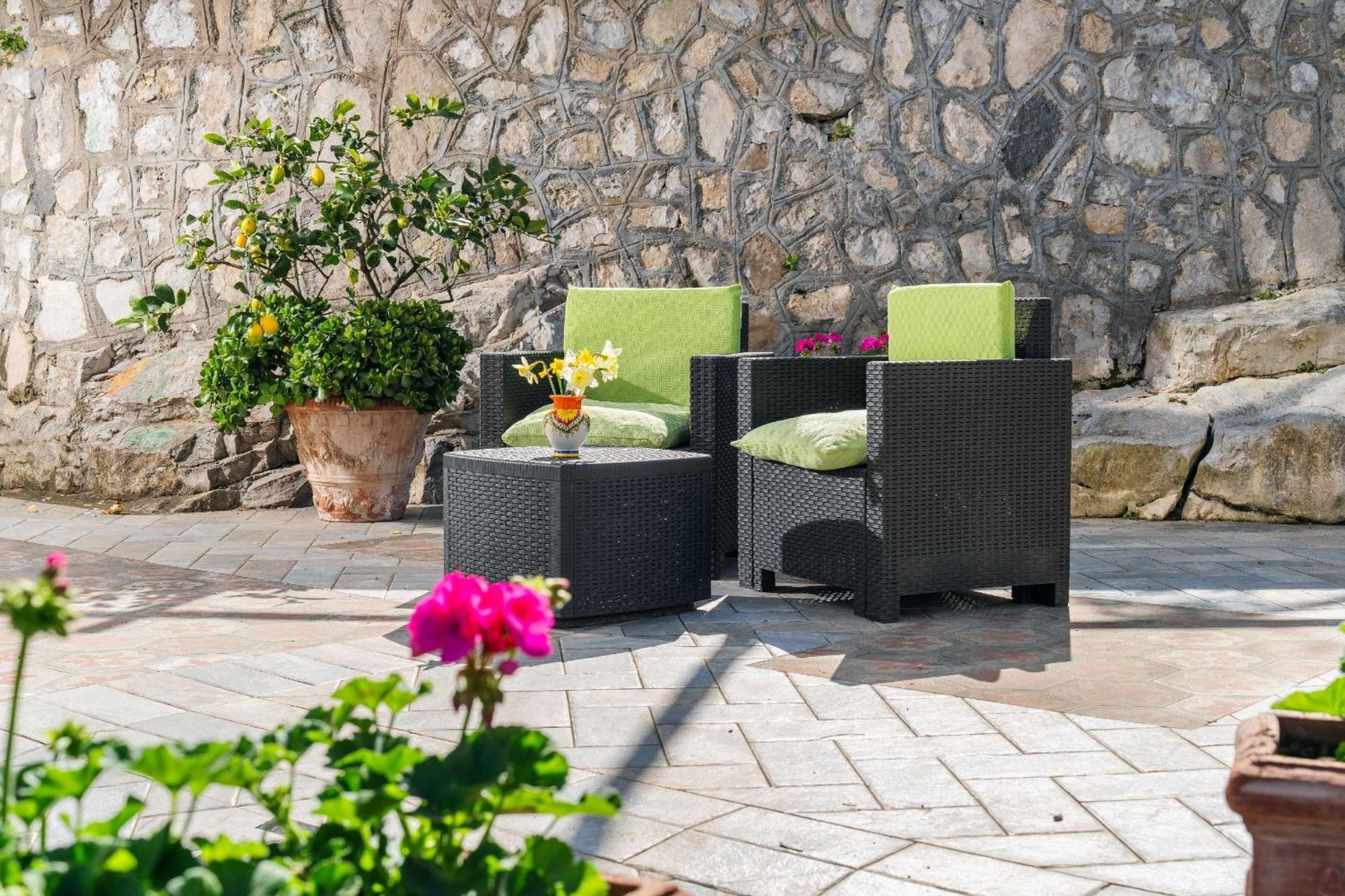 L'Antica Pigna Chateau Vico Equense Bagian luar foto
